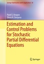 Cover: Estimation and Control Problems for Stochastic Partial Differential Equations - Springer