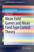 Cover: Mean Field Games and Mean Field Type Control Theory - Springer