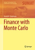 Cover: Finance with Monte Carlo - Springer