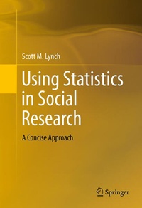 Enlarge image Cover: Using Statistics in Social Research - Springer