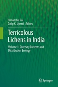 Cover: Terricolous Lichens in India - Springer