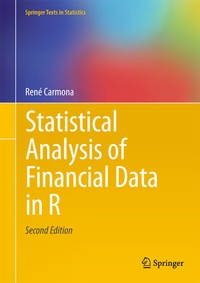 Enlarge image Cover: Statistical Analysis of Financial Data in R - Springer