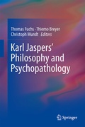 Cover: Karl Jaspers' Philosophy and Psychopathology - Springer