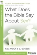 Cover: What Does the Bible Say About Sex? - WaterBrook