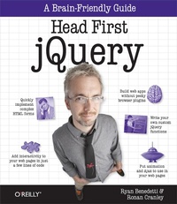 Enlarge image Cover: Head First jQuery - O'Reilly