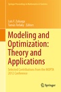 Cover: Modeling and Optimization: Theory and Applications - Springer