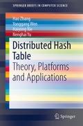 Cover: Distributed Hash Table - Springer