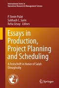 Cover: Essays in Production, Project Planning and Scheduling - Springer
