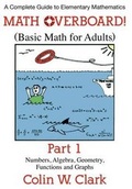 Cover: Math Overboard! (Basic Math for Adults) Part 1 - Dog Ear Publishing