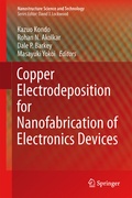 Cover: Copper Electrodeposition for Nanofabrication of Electronics Devices - Springer