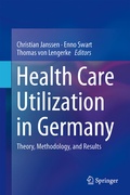 Cover: Health Care Utilization in Germany - Springer New York