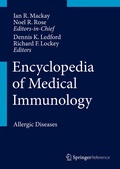 Cover: Encyclopedia of Medical Immunology - Springer