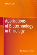 Cover: Applications of Biotechnology in Oncology - Humana