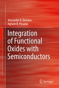 Cover: Integration of Functional Oxides with Semiconductors - Springer