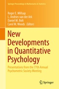 Cover: New Developments in Quantitative Psychology - Springer