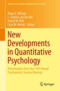 Enlarge image Cover: New Developments in Quantitative Psychology - Springer