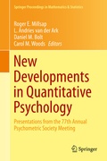 Cover: New Developments in Quantitative Psychology - Springer