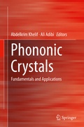 Cover: Phononic Crystals - Springer