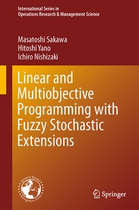 Abbildung von: Linear and Multiobjective Programming with Fuzzy Stochastic Extensions - Springer