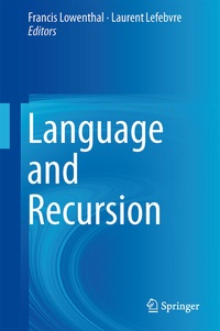 Abbildung von: Language and Recursion - Springer