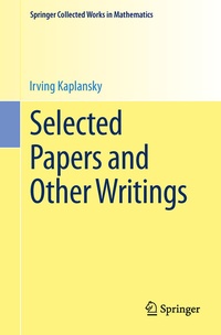 Abbildung von: Selected Papers and Other Writings - Springer