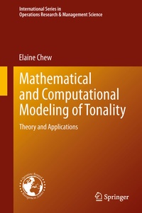 Enlarge image Cover: Mathematical and Computational Modeling of Tonality - Springer