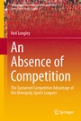 Cover: An Absence of Competition - Springer