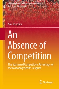 Enlarge image Cover: An Absence of Competition - Springer
