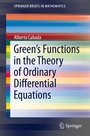 Cover: Green's Functions in the Theory of Ordinary Differential Equations - Springer