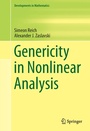 Cover: Genericity in Nonlinear Analysis - Springer New York