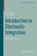 Cover: Introduction to Stochastic Integration - Birkhauser Boston Inc