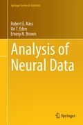 Cover: Analysis of Neural Data - Springer