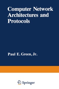 Enlarge image Cover: Computer Network Architectures and Protocols - Springer