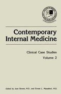 Cover: Contemporary Internal Medicine: 2 - Kluwer Academic / Plenum Publishers