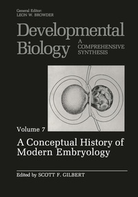 Enlarge image Cover: A Conceptual History of Modern Embryology - Springer