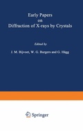 Cover: Early Papers on Diffraction of X-rays by Crystals - Springer