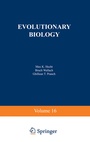 Cover: Evolutionary Biology - Springer