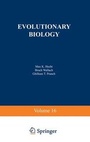 Cover: Evolutionary Biology - Plenum Publishing Corporation