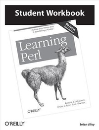 Enlarge image Cover: Learning Perl Student Workbook - O'Reilly