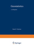 Cover: Geostatistics - Springer