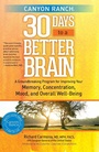 Cover: Canyon Ranch 30 Days to a Better Brain - Atria Books