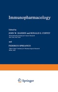 Cover: Immunopharmacology - Springer