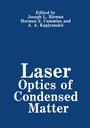 Cover: Laser Optics of Condensed Matter - Springer