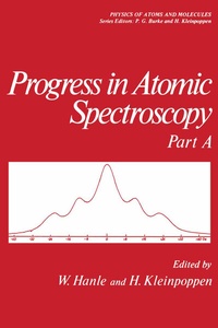 Enlarge image Cover: Progress in Atomic Spectroscopy - Springer