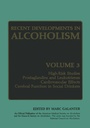 Cover: Recent Developments in Alcoholism - Springer