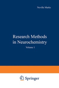 Enlarge image Cover: Research Methods in Neurochemistry - Springer