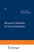 Cover: Research Methods in Neurochemistry - Springer