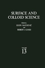Cover: Surface and Colloid Science - Springer