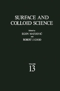 Cover: Surface and Colloid Science - Springer