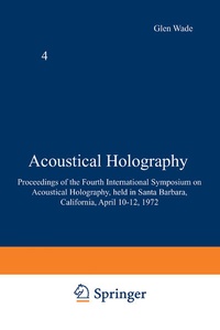 Enlarge image Cover: Acoustical Holography - Springer